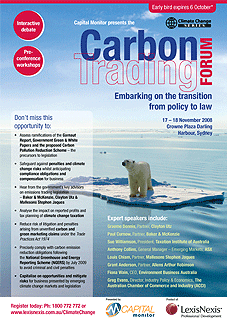 Climate Change Series - Carbon Trading Forum