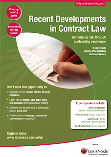 Contracts Conference NSW
