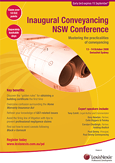 Conveyancing Conference - NSW
