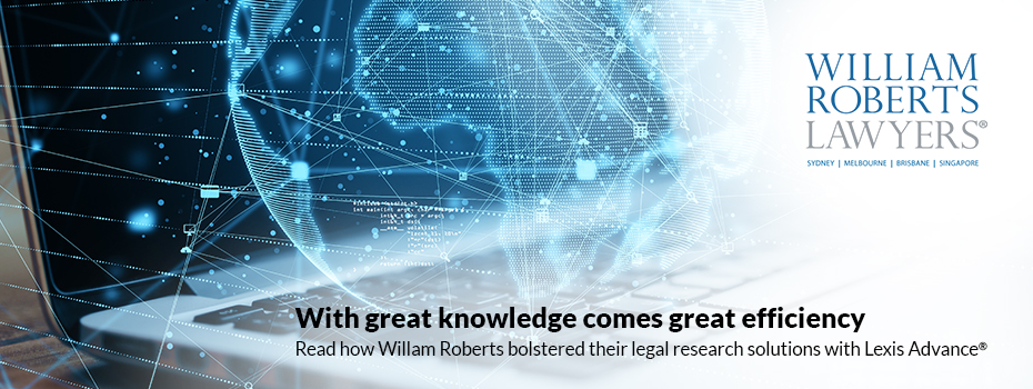 How William Roberts bolstered their legal research solutions with Lexis Advance®