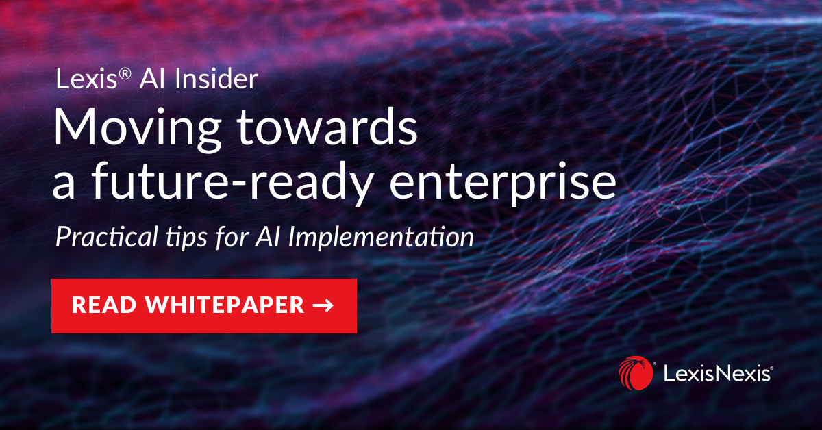 Moving towards a future-ready enterprise: Practical tips for AI implementation
