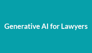 generative AI for lawyers
