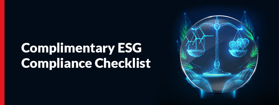 Your free ESG compliance checklist